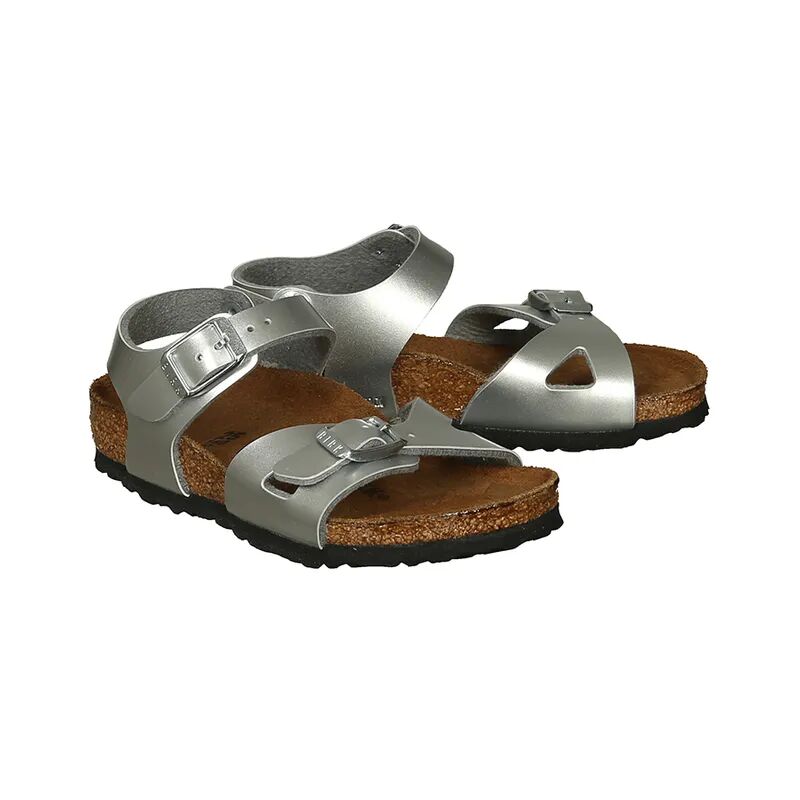 BIRKENSTOCK Sandalen RIO KIDS BF NEW ELECTRIC METALLIC in silber