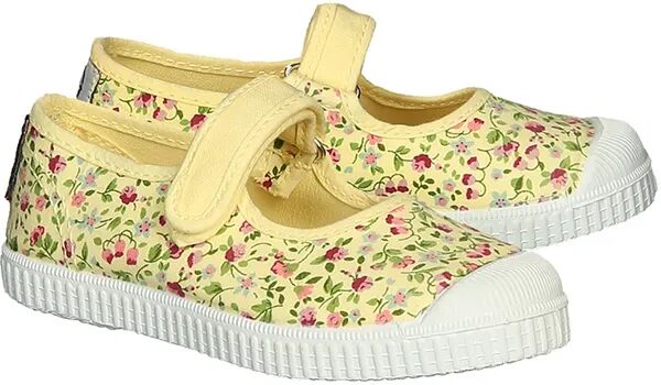 Natural World Spangen-Schuhe DAISY FLORA in gelb