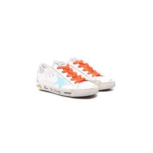 Golden Goose Kids Super-Star Sneakers - Weiß 31/32/33/27/28/29/30/34 Unisex