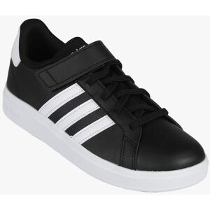 Adidas GRAND COURT 2.0 EL K Kinder-Sneaker mit Riss Sneaker low Unisex-Kind Schwarz Größe 35