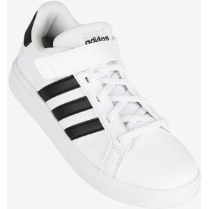 Adidas GRAND COURT 2.0 EL K Low-Top-Sneaker für Kinder Sneaker low Unisex-Kind Weiß Größe 28