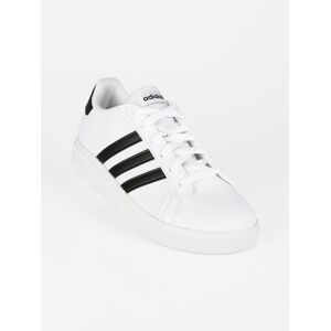 Adidas GRAND COURT 2.0 K Low-Top-Sneaker für Jungen Sneaker low Unisex-Kind Weiß Größe 36.5