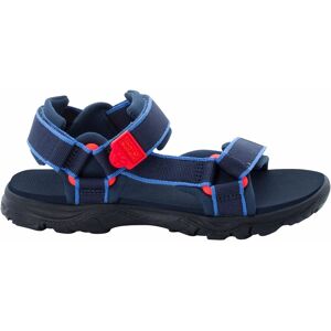 Jack Wolfskin Kids Seven Seas 3 Blau, Kinder Sandalen, Größe EU 27 - Farbe Blue - Red