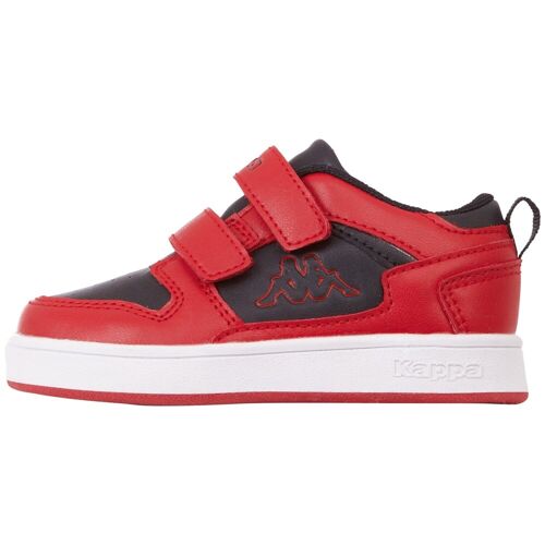 Kappa Sneaker KAPPA Gr. 23, rot (red, black) Kinder Schuhe Sneaker in kinderfußgerechter Passform