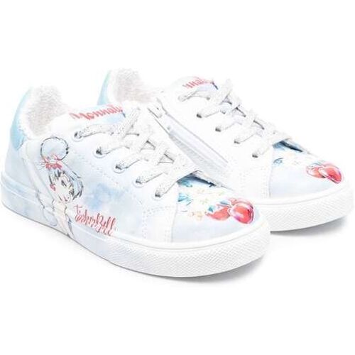 Monnalisa Tinkerbell Sneakers – Weiß 25/27/29/30/31/26/28/33/34/35/32/36 Unisex