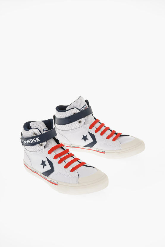 Converse KIDS Faux Leather High-top Sneakers Größe 28,5