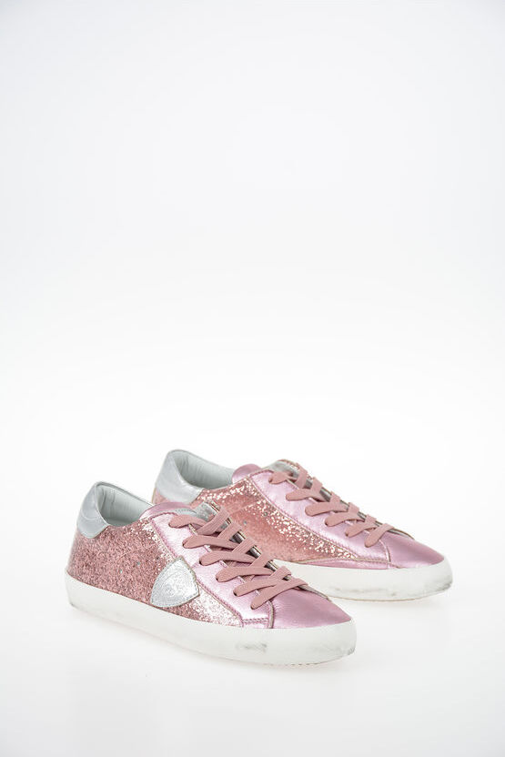 Philippe Model Junior Glittered PARIS Sneakers Größe 31