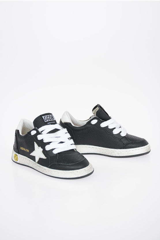 Golden Goose Kids Leather BALLSTAR Sneakers Größe 26