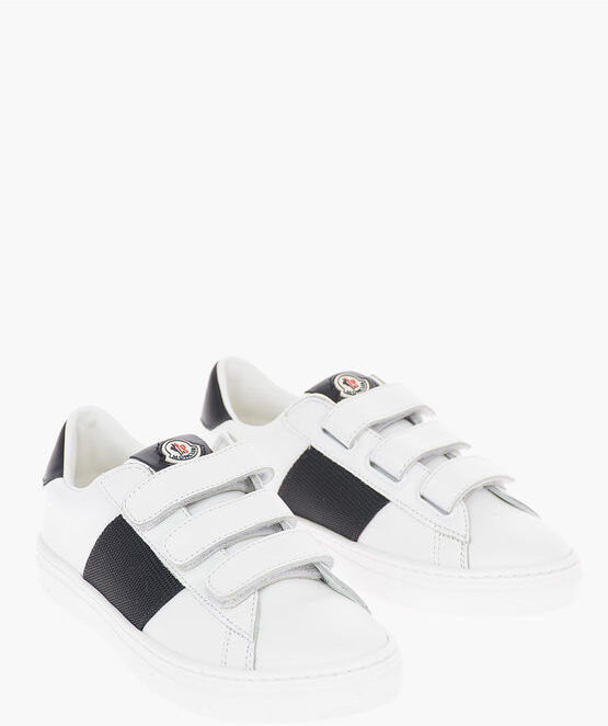 Moncler Kids Leather MEL Sneakers Größe 31