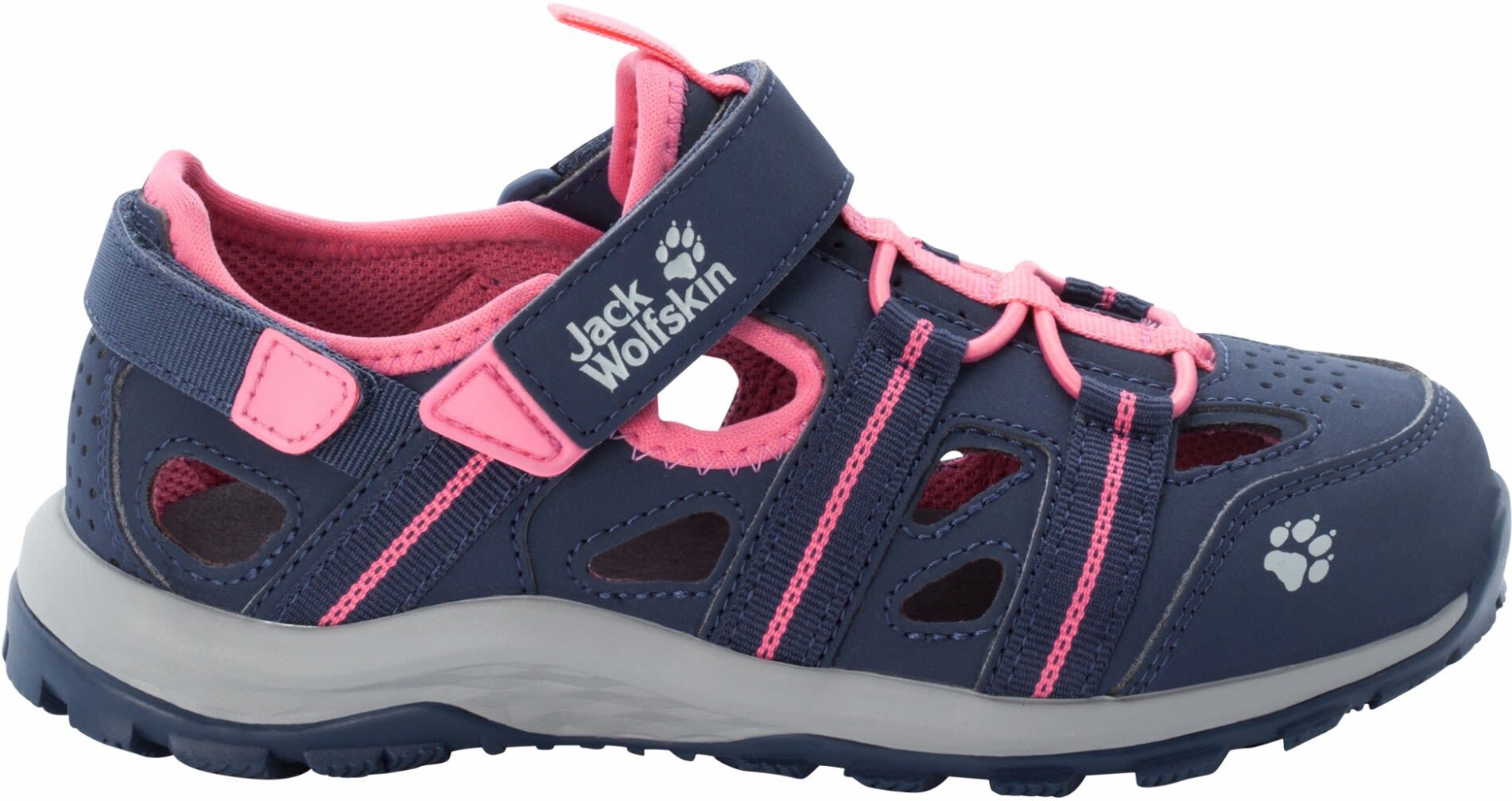 Jack Wolfskin Kids Sun Climber Blau, Kinder Sandalen, Größe EU 29 - Farbe Blue - Coral