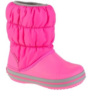 Crocs Winter Puff Boot Kids 14613-6TR, til Pige, Støvler, lyserød