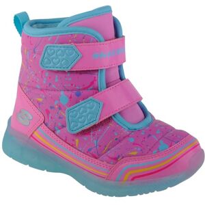 Skechers Illumi-Brights - Power Paint 302653N-PKMT, til Pige, Støvler, lyserød