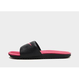 Nike Kawa Slides Junior, Black/Vivid Pink