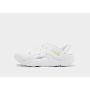 Nike Aqua Swoosh Sandals Infant, White/Pure Platinum/Volt