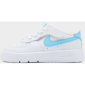 Nike Air Force 1 Low Infant, White/White/Aquarius Blue