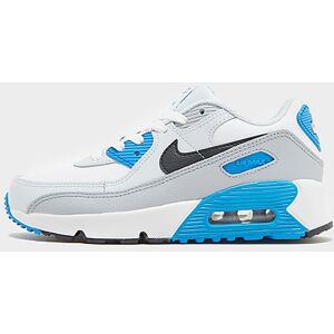 Nike Air Max 90 Leather Children, White/Photo Blue/Pure Platinum/Black