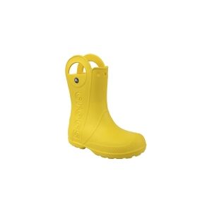 Crocs børn Handle Rain Boot gul r. 34-35 (12803)