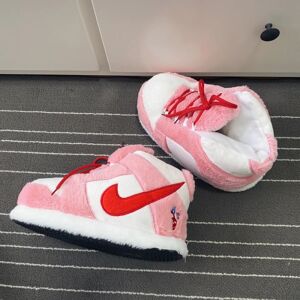 Aj Cotton Slippers, vinter indendørs udendørs hjemmesko Rosa Utomhus (36-44)