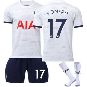 Goodies 23-24 Romero 17 New Tottenham Hotspur New Season Trøje Seneste Voksne Børn Fodboldtrøjer Kids 28(150-160cm)