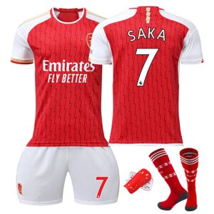 Goodies 23- Arsenal hjemmefodbolddragt 7 Saka 8 Erdegao trøje NO.11 MARTINELLI Voksne børn Komfort NO.7 SAKA 24