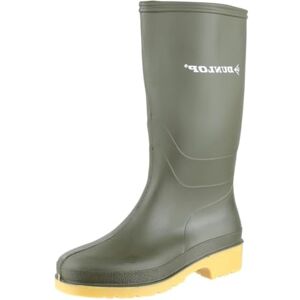 Dunlop Protective Footwear Unisex Adults’  Dull Wellington Boots, Green, UK 7 ( Dull) Green, size: 39 eu