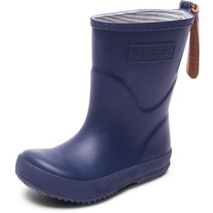 Bisgaard Children’s Unisex Wellington Boots, Basic Rubber Boots Blue 22 EU