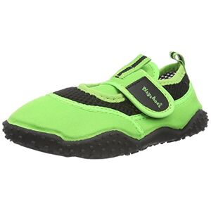 Playshoes Aquaschuhe, Badeschuhe Neonfarben mit Höchstem Uv-schutz Nach Standard 801 Walking Baby Shoes Green 29), 2.5 Child UK