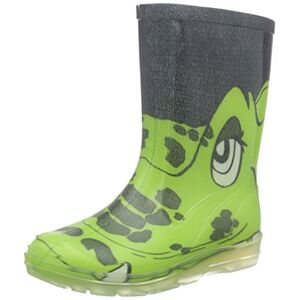 Beck unisex children’s crocodile slip-on boots (Croco) Green 22, size: 28 EU