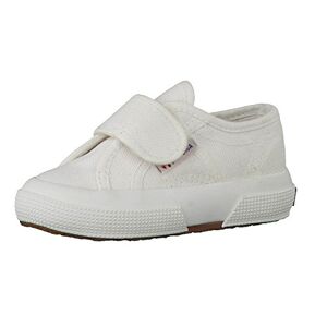 Superga 2750 Bvel, Unisex Kids' Low-Top Sneakers, White (White), 2 Child UK (18 EU)
