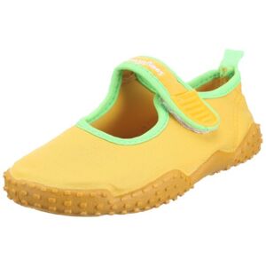 Playshoes Uv Protection Aqua Shoe Classic, Unisex Kids' Beach & Pool Shoes Yellow, Child 4 UK (20/21 EU)