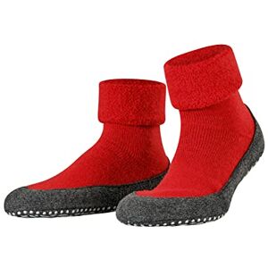 FALKE 1 Pair of Mens Cosyshoe Wool Slipper Socks, Red Fire 8150, 45-46