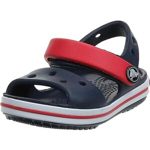Crocs Crocband Children's Unisex Sandals (Crocband Sandal Kids) Navy red, size: 28/29 EU