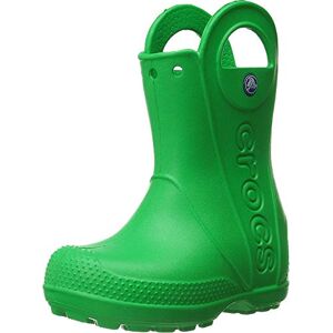 Crocs Boys Handle It Rain Boot K Wellington Boots Green 33/34 EU