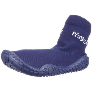 Playshoes Unisex-Child UV Protection Aqua Socks Bathing Beach Thong Sandals and Pool Shoes 174801 Navy 6 UK Child, 22 EU Regular