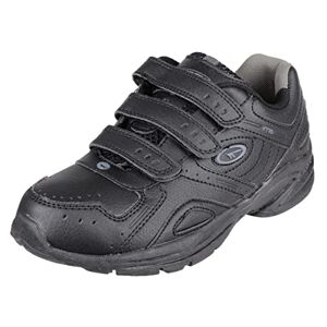 Hi-Tec Unisex Kids XT115 Ez Fitness Shoes Black (Black/Charcoal 021), 4 UK (37 EU)