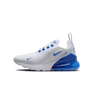 Nike Air Max 270-sko til større børn - hvid hvid 38