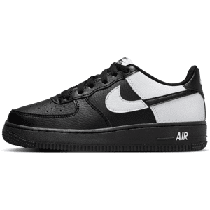 Nike Air Force 1 Next Nature-sko til større børn - sort sort 33