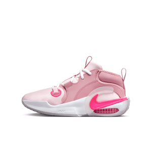 Nike Air Zoom Crossover 2-basketballsko til større børn - Pink Pink 33