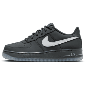 Nike Air Force 1-sko til større børn - grå grå 39