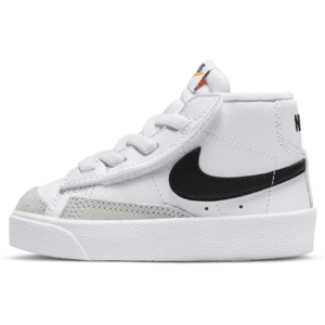 Nike Blazer Mid '77-sko til babyer og småbørn - hvid hvid 27