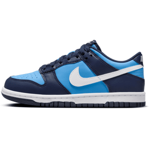 Nike Dunk Low-sko til større børn - blå blå 38