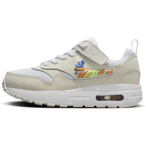 Nike Air Max 1 SE EasyOn-sko til mindre børn - hvid hvid 28