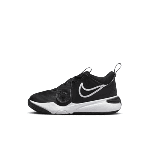 Nike Team Hustle D 11-sko til mindre børn - sort sort 28