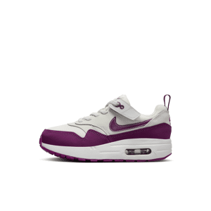 Nike Air Max 1 EasyOn-sko til mindre børn - hvid hvid 29.5