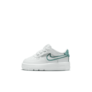 Nike Force 1 Low LV8 EasyOn-sko til babyer/småbørn - hvid hvid 18.5