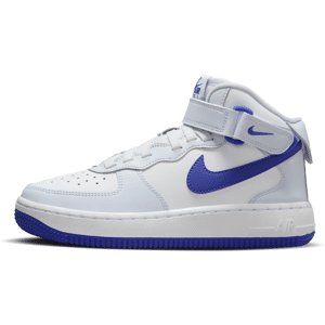 Nike Air Force 1 Mid EasyOn-sko til større børn - grå grå 35.5