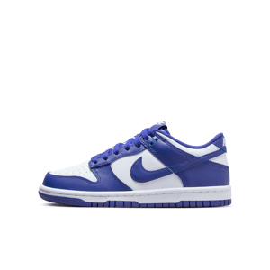 Nike Dunk Low-sko til større børn - hvid hvid 38.5