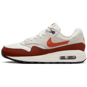 Nike Air Max 1-sko til større børn - hvid hvid 33.5