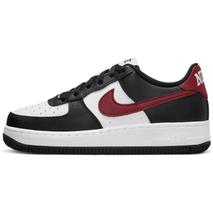 Nike Air Force 1-sko til større børn - sort sort 35.5