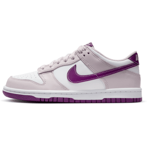 Nike Dunk Low-sko til større børn - hvid hvid 38.5